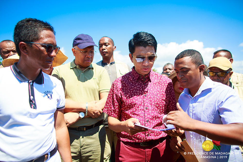 Région Atsinanana: le Président Andry Rajoelina suit de près la réalisation des projets
