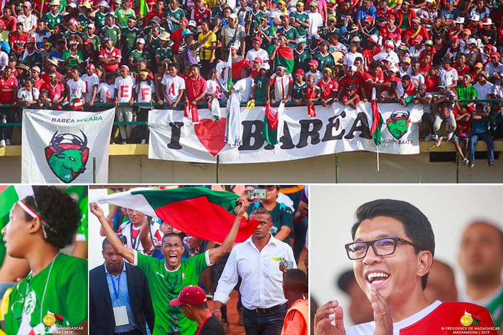 BAREA – WYLIA IBEX : NANATRIKA NY LALAO TENY MAHAMASINA NY FILOHA ANDRY RAJOELINA