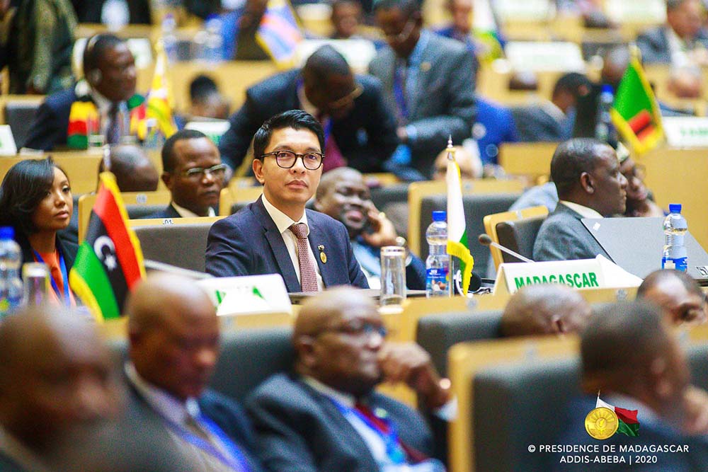 Union Africaine : Le président Andry Rajoelina présent à l'ouverture du 33è Sommet ordinaire