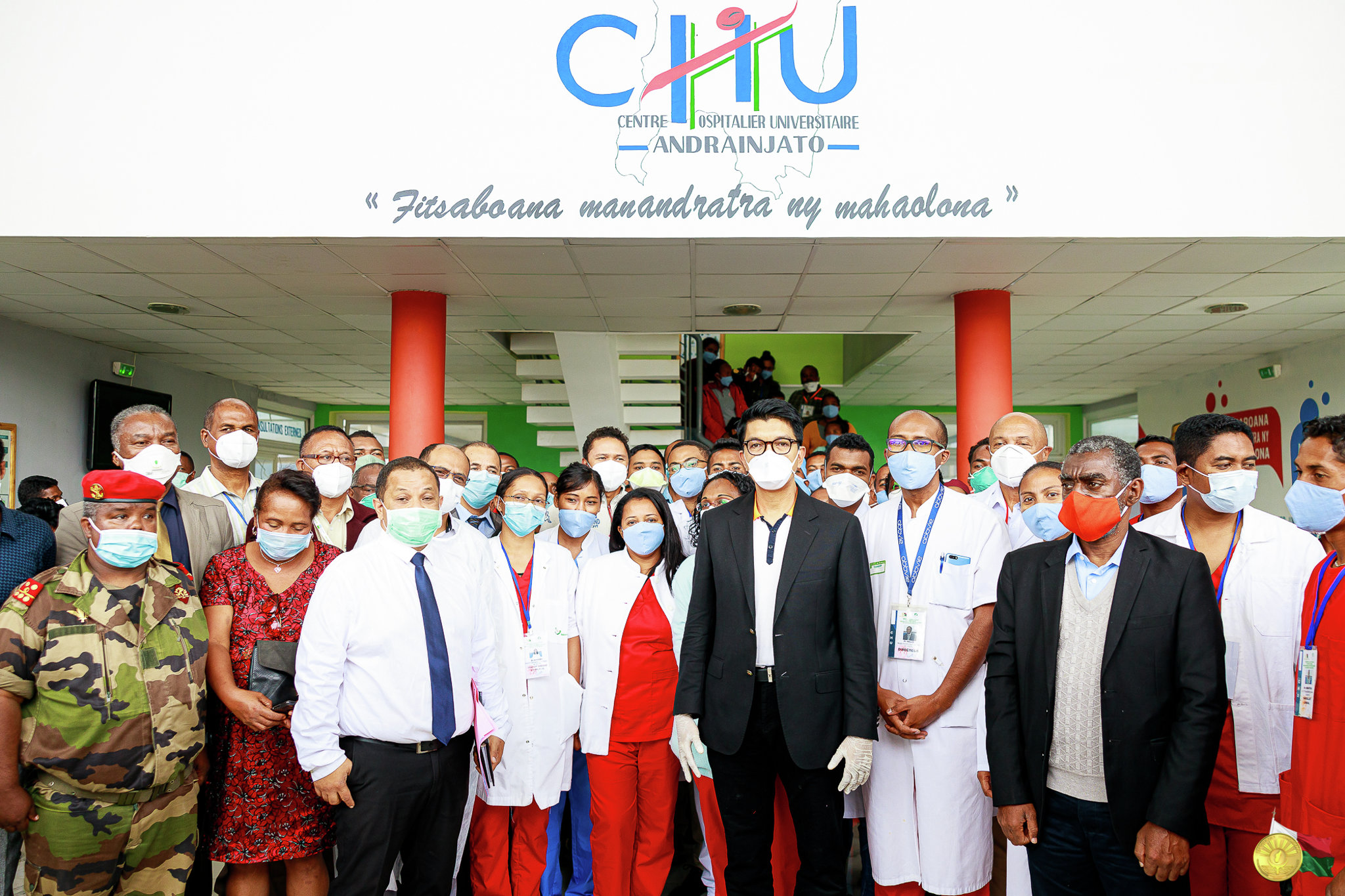 Descente du Président Andry Rajoelina à Fianarantsoa