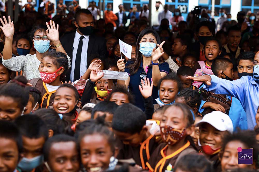 La Première Dame au front contre les violences à l'encontre des enfants Malagasy