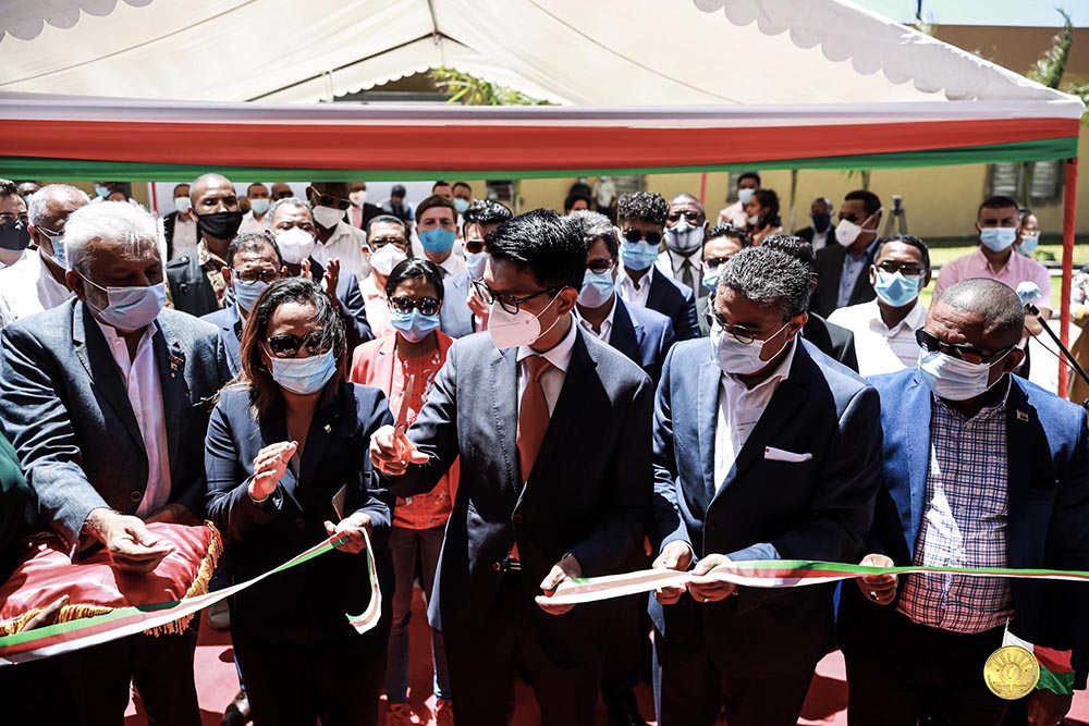 Toamasina : Inauguration de l'usine Les Minoteries de l'Océan Indien (LMOI)