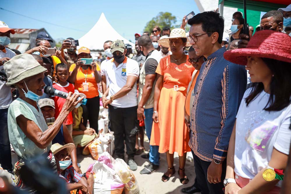 Aides aux sinistrés de Batsirai : Descente du couple présidentiel à Mahanoro