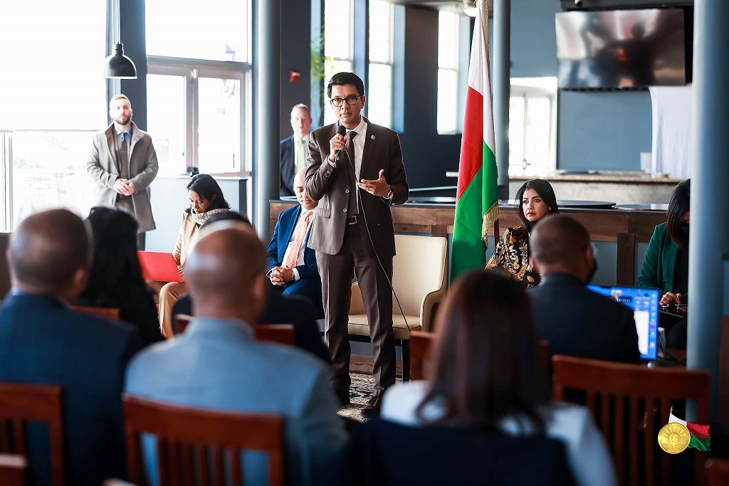 Washington DC : rencontre du Président de la République avec la diaspora  Malagasy