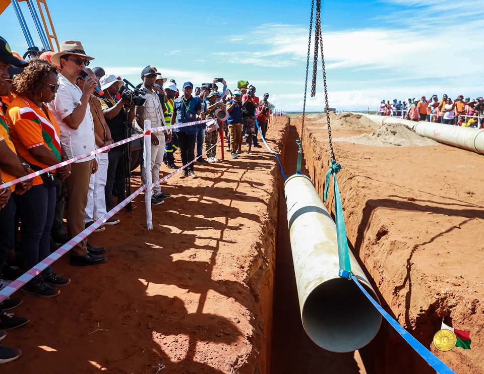 Ambovombe Androy : Lancement du projet Pipeline Efaho