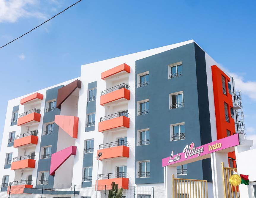 Inauguration de la Résidence « Lake Village » à Ivato