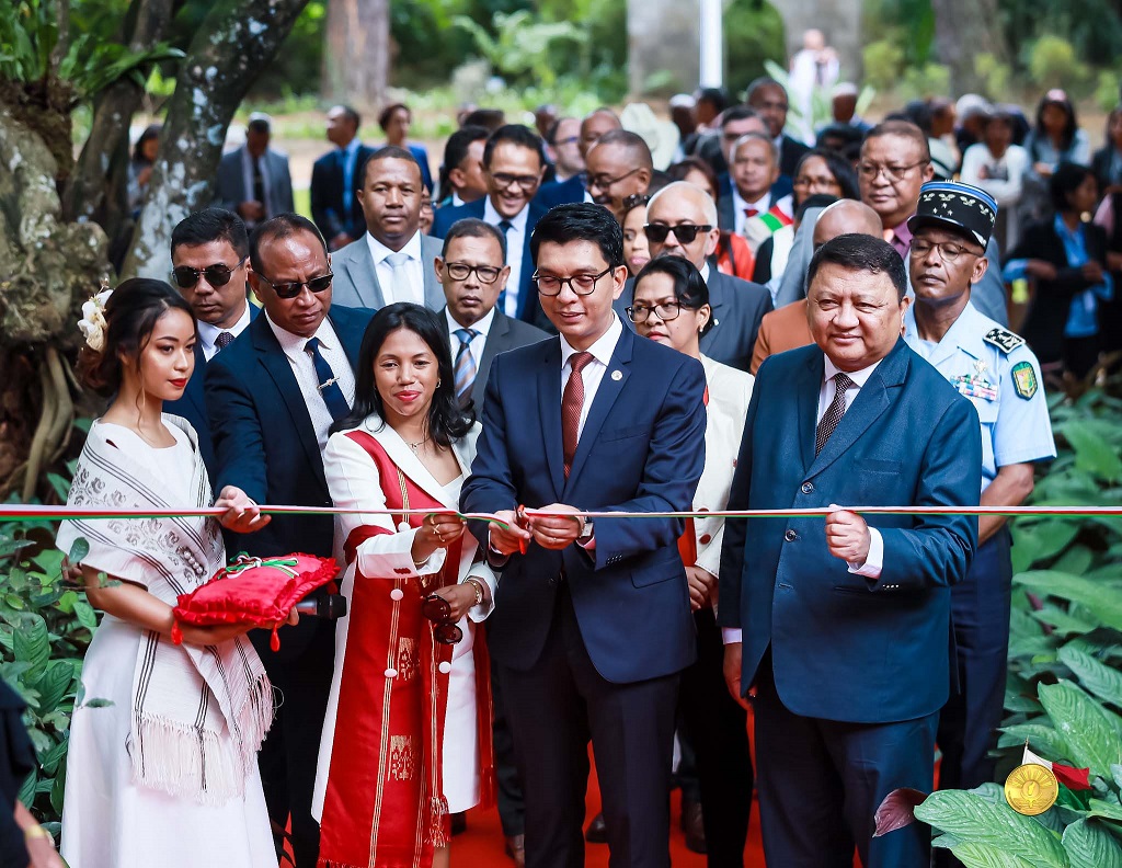 Inauguration du musée Rainilaiarivony