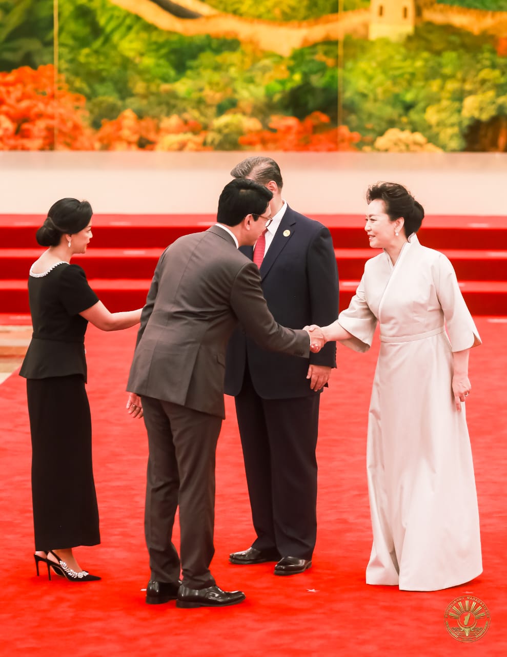 FOCAC - Chine : Fahatongavan'ny Filoham-pirenena Andry Rajoelina sy Ramatoa vadiny