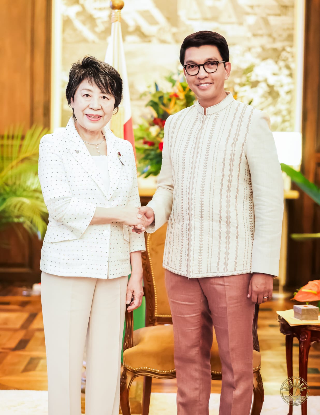 Rencontre avec la Ministre japonaise des Affaires Étrangères