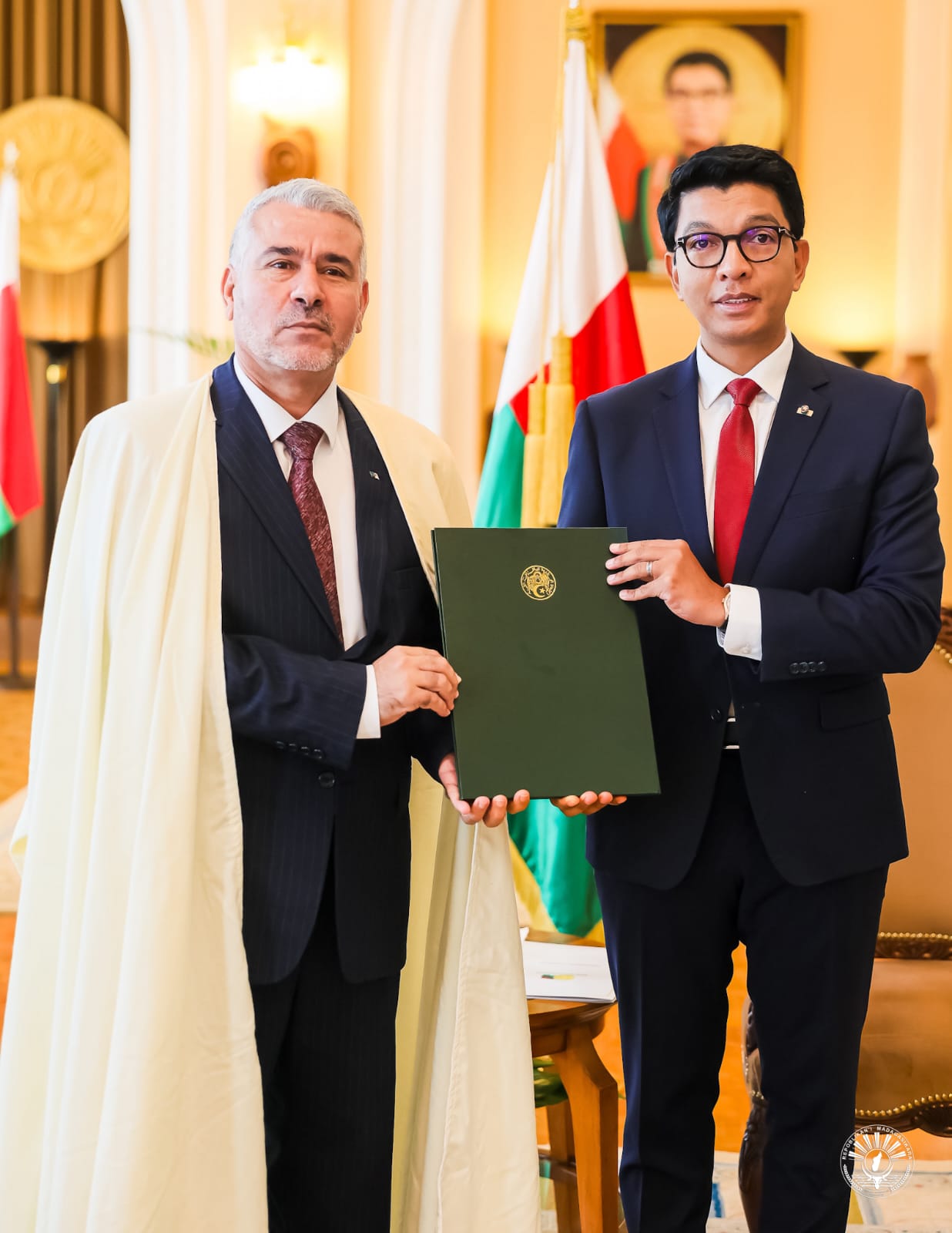 Présentation des Lettres de Créance du nouvel Ambassadeur de la République Algérienne Démocratique et Populaire