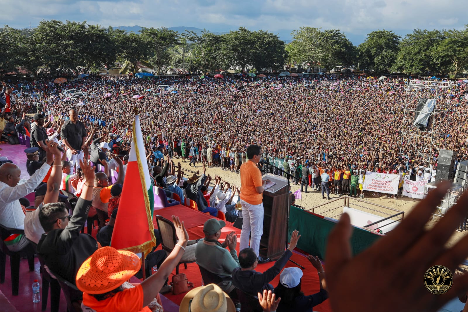 Deuxième journée de la visite présidentielle à Maroantsetra : la région  Ambatosoa enclenche le changement