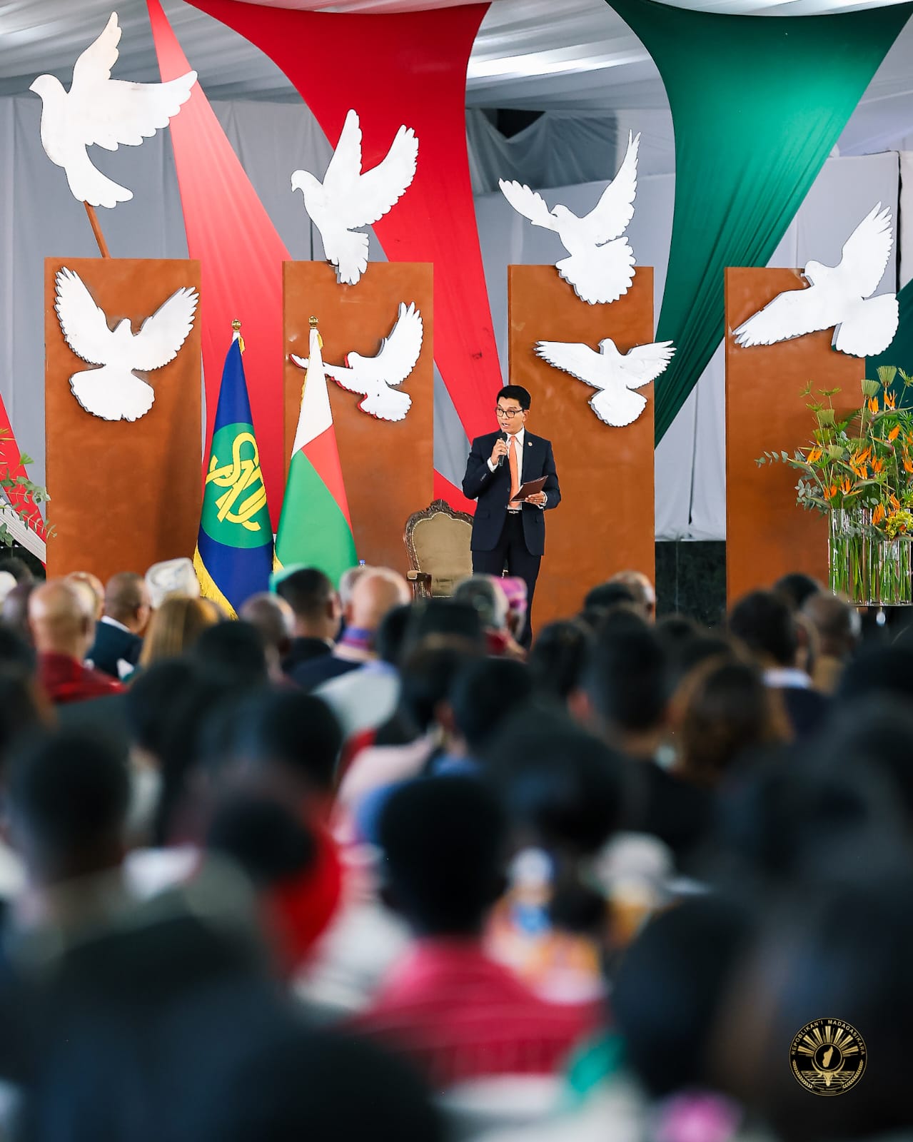 Palais d'Etatd'Iavoloha : Le Président Andry Rajoelina à l’écoute de forces vives de la Nation