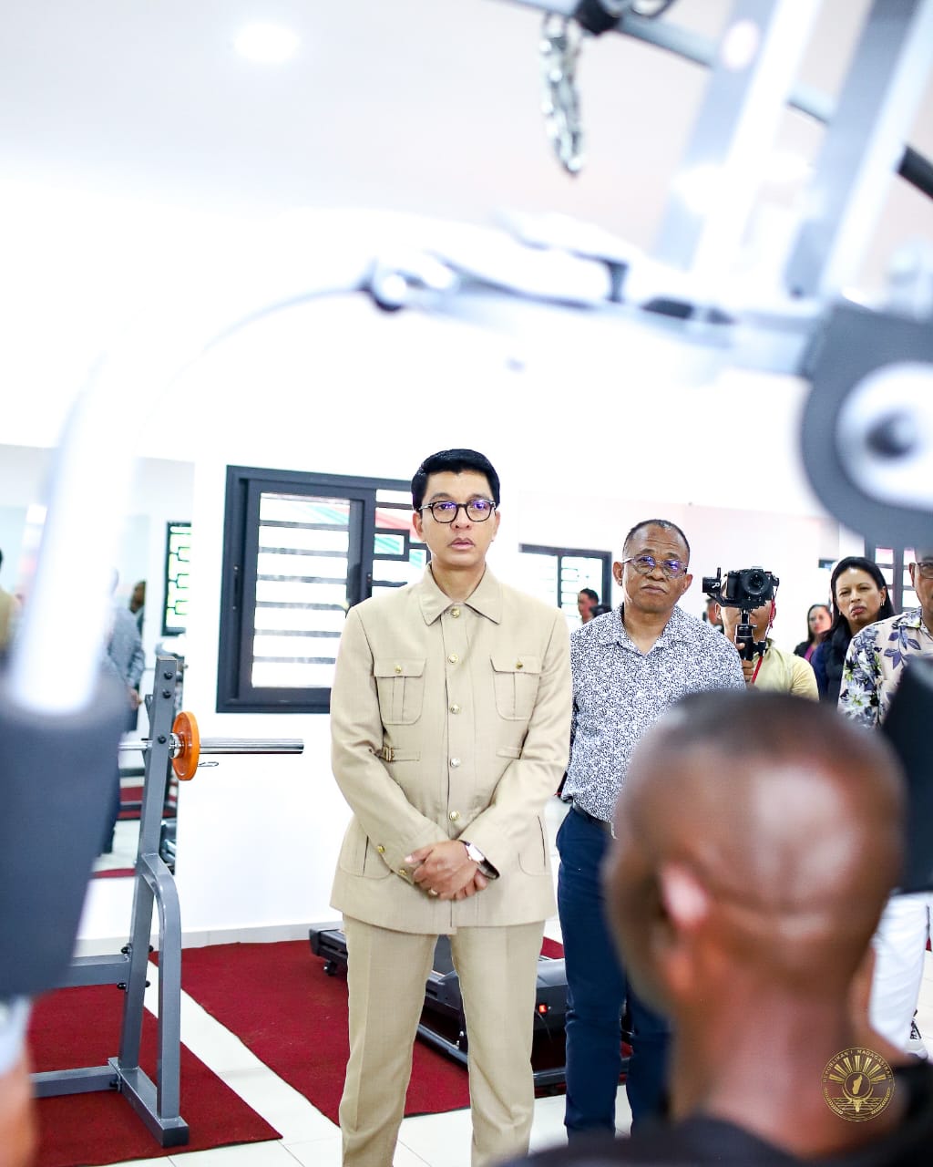 Palais d'État Iavoloha: célébration de la Journée des Officiers