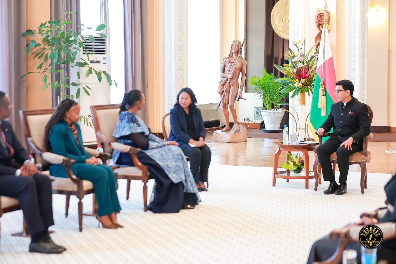 Présentation des Lettres de Créance du nouvel Ambassadeur du Botswana à Madagascar