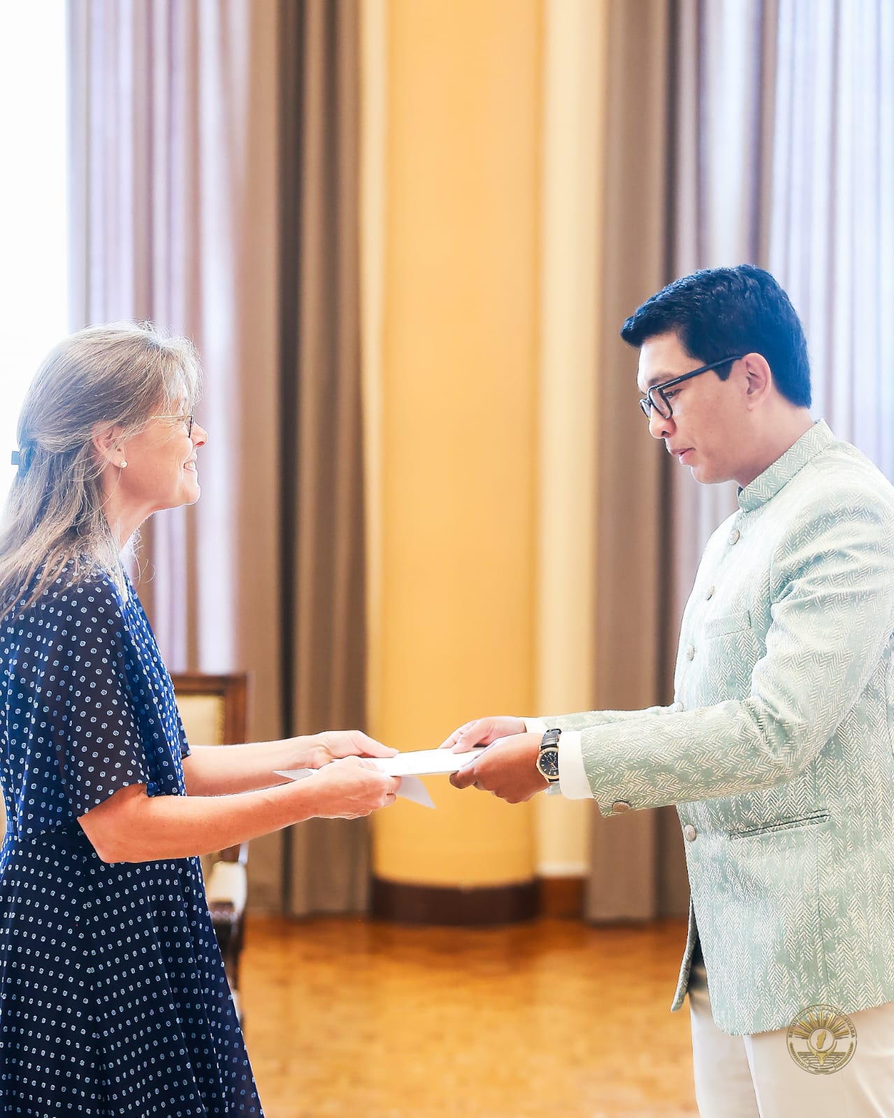 Présentation des Lettres de Créance de la nouvelle Ambassadrice de la Suède à Madagascar