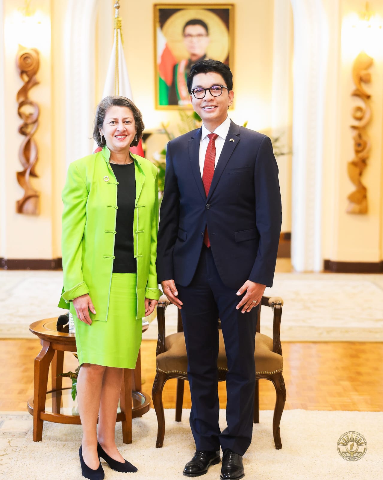 Fihaonana tamin’ny Sekretera Jeneraly lefitry ny Firenena Mikambana, Ramatoa Afshan Khan