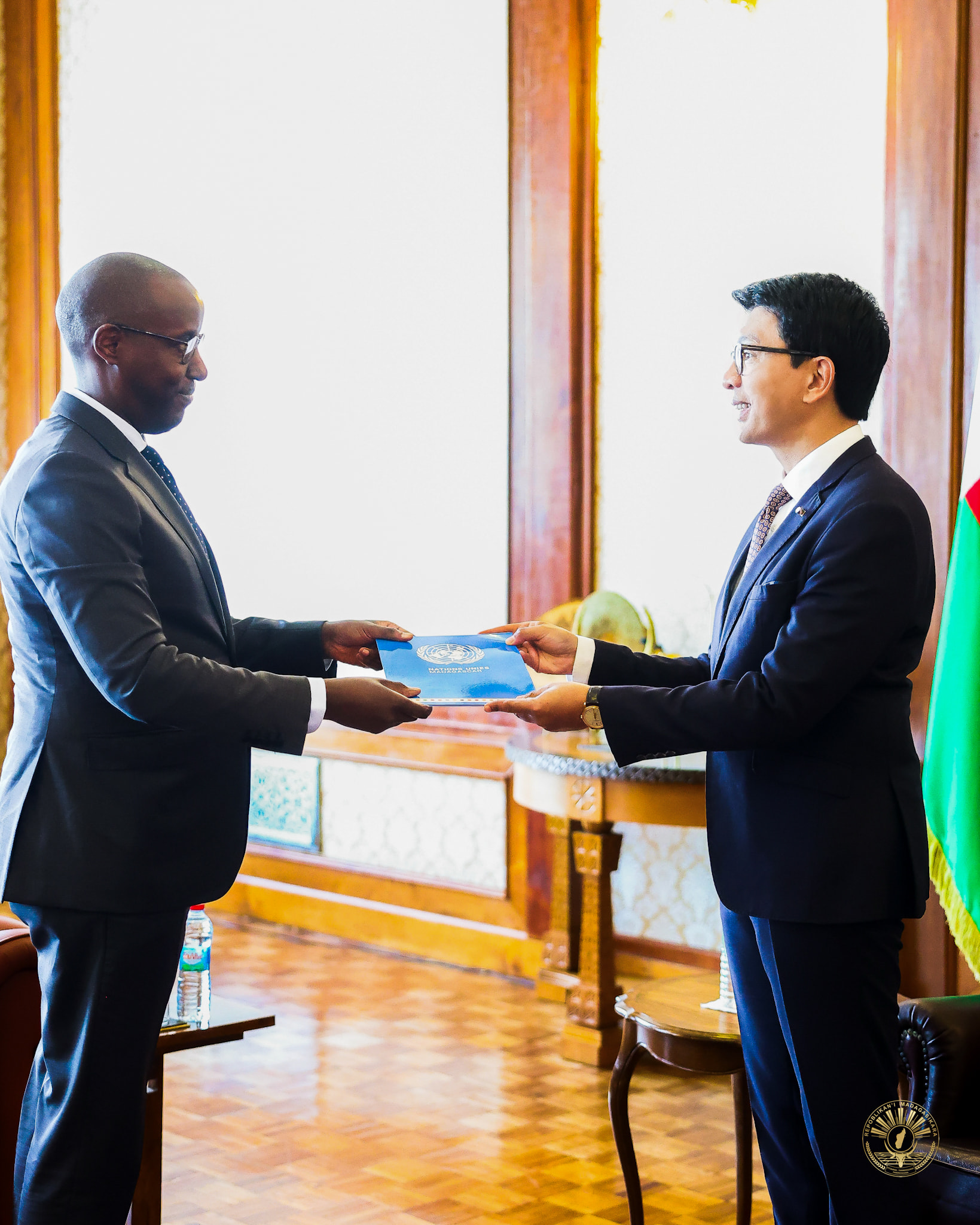 Fihaonana tamin’ny Mpandrindra maharitry ny Firenena Mikambana vaovao, Andriamatoa Anthony Ngororano