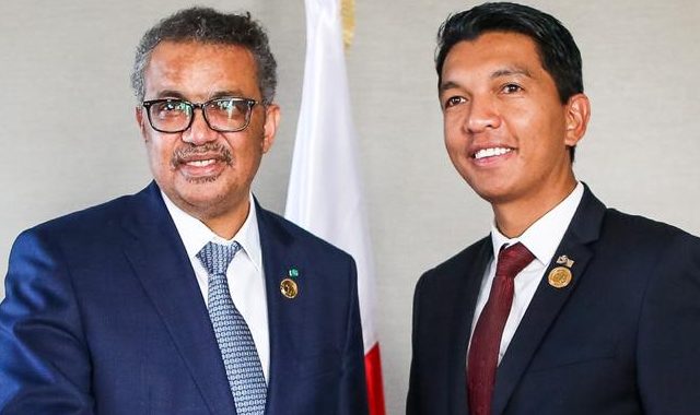 Rencontre entre le Président de la République Andry Rajoelina et le Directeur Général de l’Organisation Mondiale de la Santé