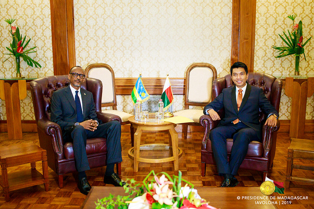 Point de presse du Président de la République Andry Rajoelina et du Président Paul Kagamé