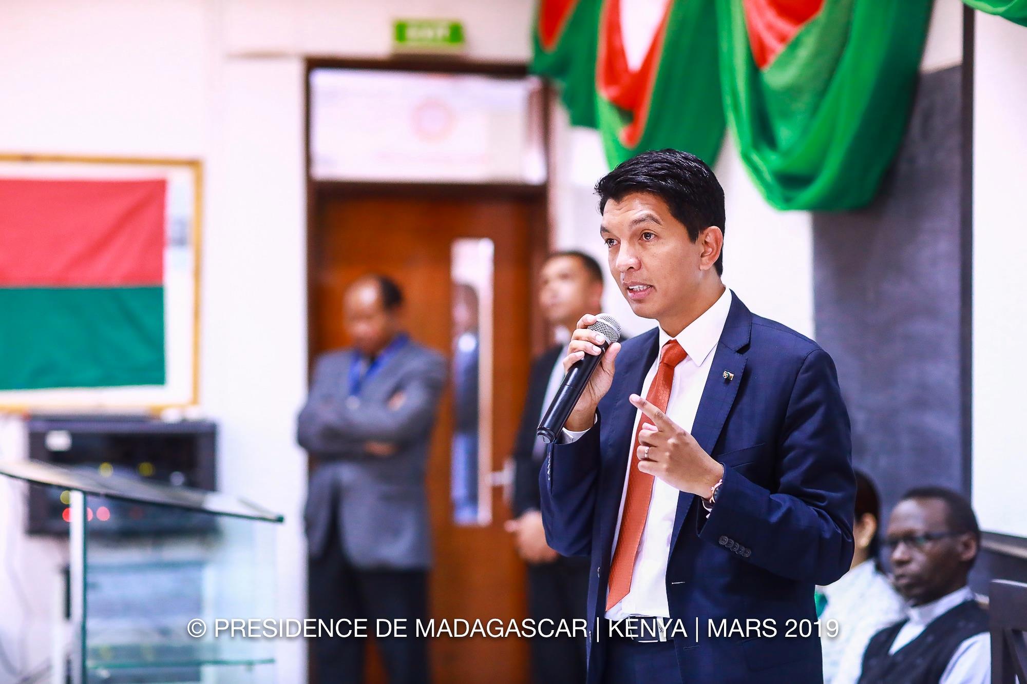 Andry Rajoelina : Rencontre avec la diaspora Malagasy au Kenya