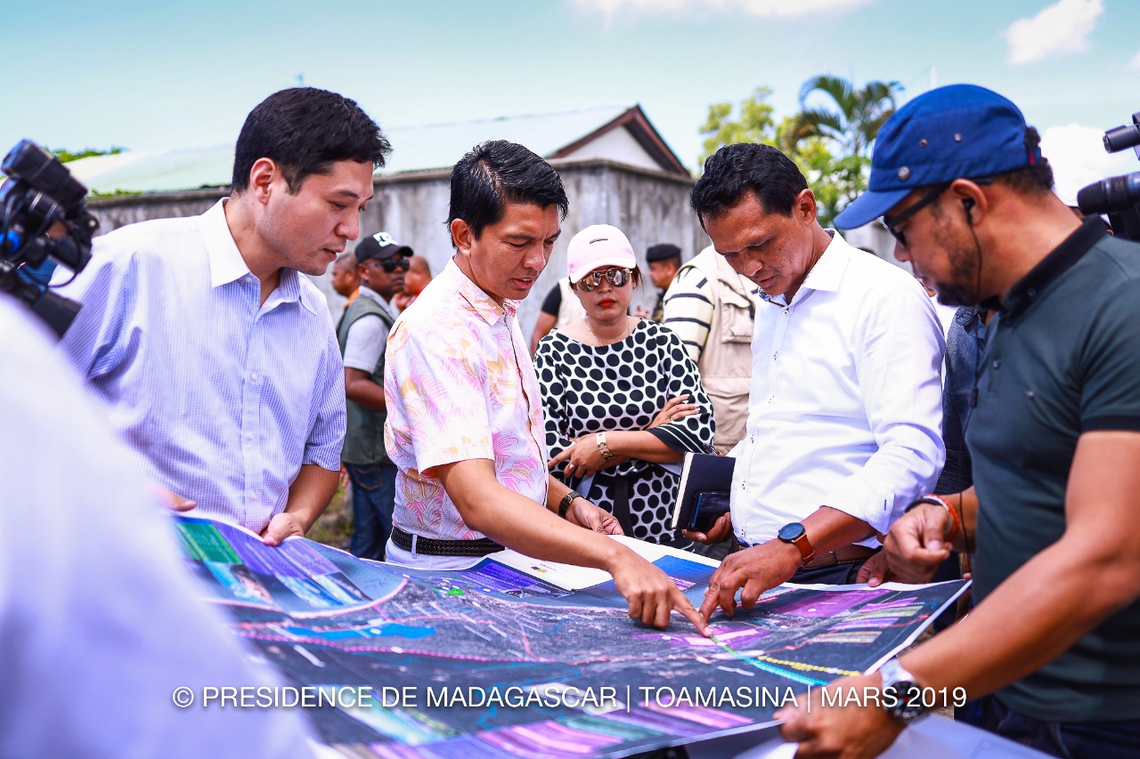 Le Président de la République à Tamatave : "La réalisation des infrastructures est en marche"