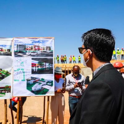 31.08.20 - Construction de la nouvelle université d'Antsirabe, Région Vakinankaratra
