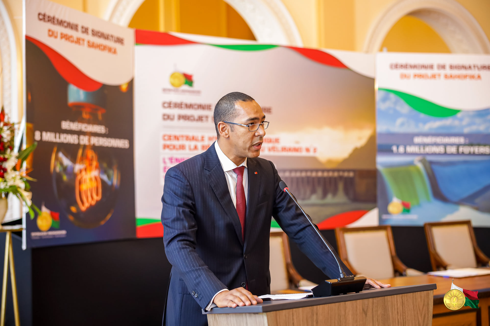 15/11/2021 Centrale hydroélectrique de Sahofika, Région Vakinankaratra