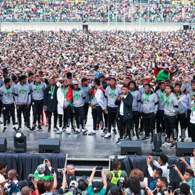 ACCEUIL BAREA CHAN AU STADE BAREA MAHAMASINA