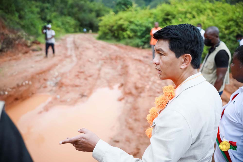 Série de déplacements du Président Andry RAJOELINA à Anosibe An’ala et  Antanambao Manampotsy