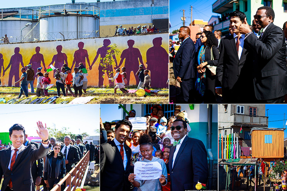 MANOHANA IREO TETIKASA FAMPANDROSOANA SY VINA APETRAKY NY FILOHA ANDRY RAJOELINA NY FILOHAN’NY BAD