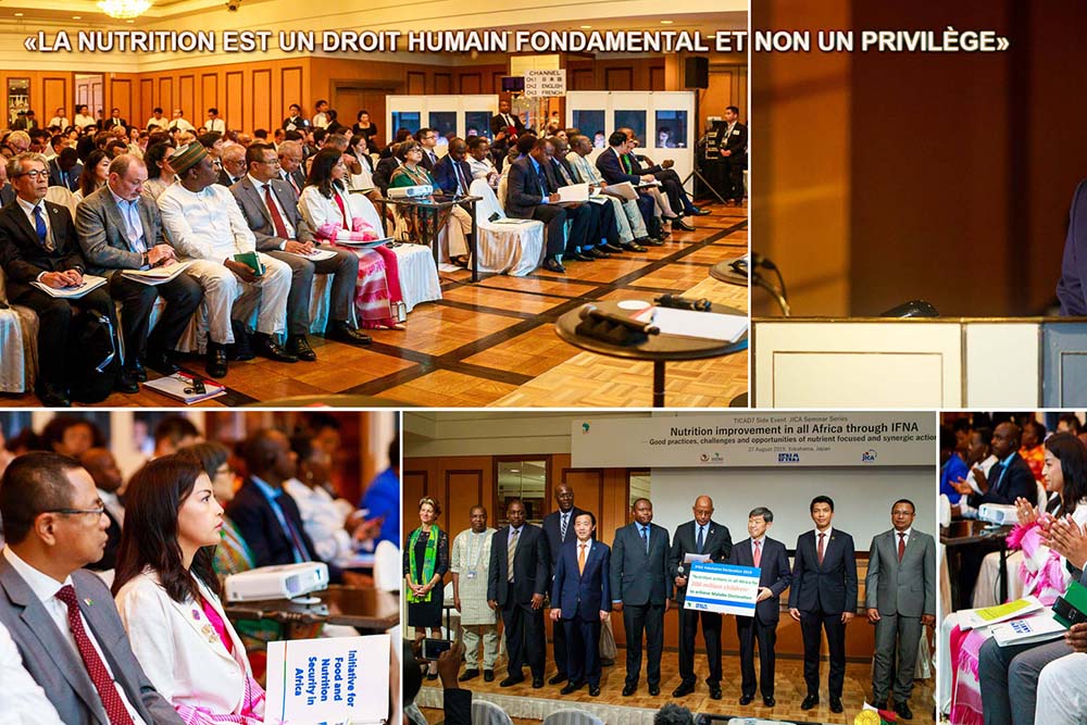 LA NUTRITION EST UN DROIT HUMAIN FONDAMENTAL ET NON UN PRIVILEGE